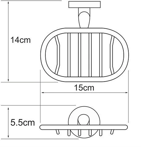 Мыльница решетка WasserKraft Rhein K-6269