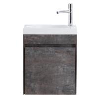 База под раковину подвесная BelBagno PIETRA MINI-460-1A-SO-PT-L Stone, без раковины