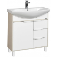Тумба с раковиной Aquaton Рико 80 1A2154K1RIB90