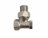 Запорный радиаторный клапан Arrowhead Element угловой 3/4"
