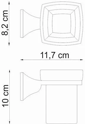Стакан WasserKraft Wern K-2528
