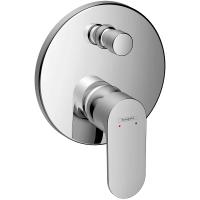 Смеситель Hansgrohe "Rebris", для душа, нержавеющая сталь, встраиваемый, высота 187 см