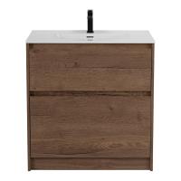 База под раковину напольная BelBagno KRAFT39-800/390-2C-PIA-RT Rovere Tabacco