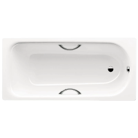 Стальная ванна 160x70 см Kaldewei Saniform Plus Star 332 с покрытием Anti-Slip и Easy-Clean