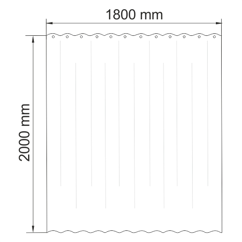 Vils SC-10201 Шторка для ванной