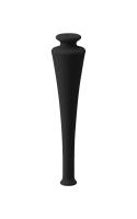 Ножки для шкафчика, комплект 2 штуки CEZARES TIFFANY 40387 Nero Grafite