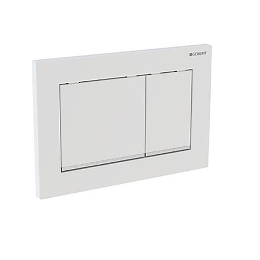 Кнопка смыва Geberit Omega 30 115.080.KJ.1 белая/хром