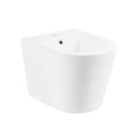 Биде BelBagno Flay-R BB053BH, белое, подвесное, антигрязевое