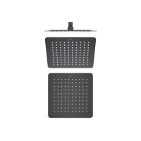 Квадратный верхний душ  250*250*2 мм AQUATEK, матовый черный AQ2072MB
