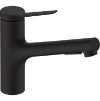 Смеситель для кухни Hansgrohe Zesis M33 74800670 Черный матовый