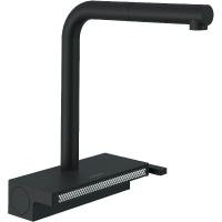 Смеситель для кухни Hansgrohe Aquno Select M81 2jet sBox 73830670 Черный матовый