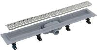 Душевой лоток AlcaPlast Simple с решеткой и опорами APZ10-650M