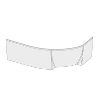 Передняя панель для ванны Ravak Asymmetric P 170 + крепеж CZ49100000