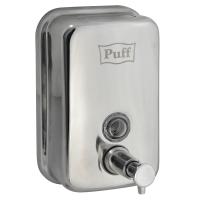 Дозатор для жидкого мыла из нерж. стали puff-8605, хром, 500 мл, глянцевый, 17х12х12 см