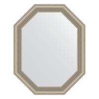 Зеркало настенное Polygon EVOFORM в багетной раме хамелеон, 76х96 см, BY 7176