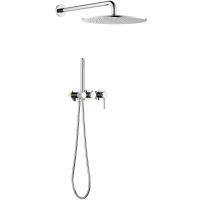 Душевая система Timo "Saona" SX-2349/00SM, хром, встраиваемая, тропический душ