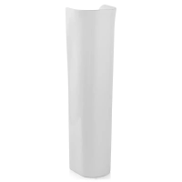Пьедестал для раковины Sanita Luxe Classic CSCSLPD01, фарфоровый, напольный, белый