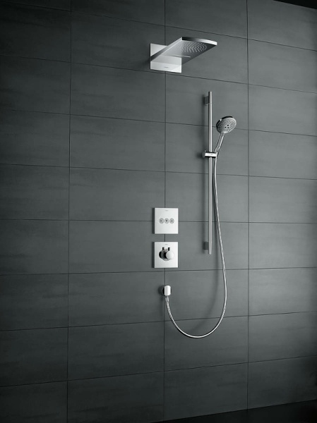 Переключатель потоков Hansgrohe ShowerSelect 15764700 Белый матовый