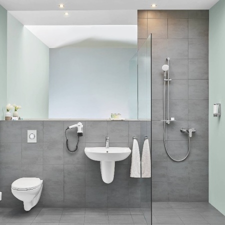 Раковина Grohe Bau Ceramic, подвесная, альпин-белая, керамика
