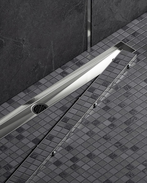 Душевой лоток Timo Drain System 70 DS230207/00 с решеткой Хром / под плитку