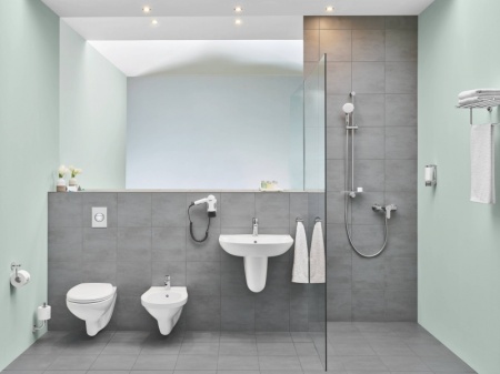 Биде Grohe Bau Ceramic 39433000 подвесное Альпин-белое