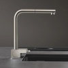 Смеситель для кухни Hansgrohe Aquno Select M81 73830800 Сталь