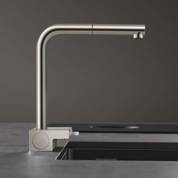 Смеситель для кухни Hansgrohe Aquno Select M81 73830800 Сталь