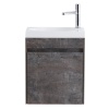 База под раковину подвесная BelBagno PIETRA MINI-460-1A-SO-PT-L Stone, без раковины