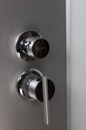 Душ.каб. NG-33194-14LBKT (1100х900х2100-2400) средний поддон (26см) стекло МАТОВОЕ 4 места