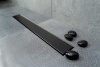 Душевой лоток Pestan Confluo Frameless Line 300 13701259 с двухсторонней решеткой Черный матовый / полая под плитку