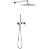 Душевая система Timo "Saona" SX-2349/00SM, хром, встраиваемая, тропический душ