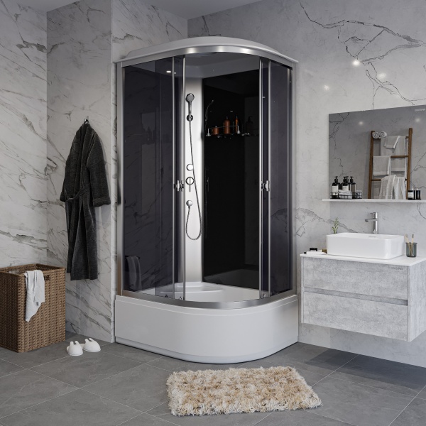 Душ.каб. Niagara Eco E110/80/40L/TN (1100х800х2150) 4 места