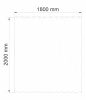 Штора для ванной WasserKraft Rhein SC-62102
