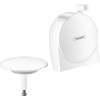 Комплект накладок для слив-перелива Hansgrohe Exafill S 58117700 Белый матовый