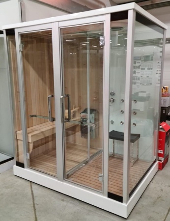Кабина с финской сауной FRANK F920L левосторонняя 200х130 см