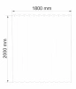 Штора для ванной WasserKraft Ammer SC-70103