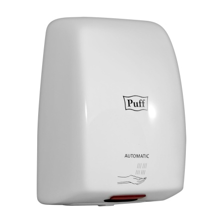 Электросушитель для рук "Puff-8815", белый, 1 кВт
