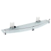 Полка для ванной Wasserkraft Leine K-5044WHITE с бортиком