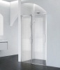 Душевая дверь BelBagno "ACQUA", нержавеющая сталь, прозрачное стекло