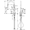 Смеситель для кухни Hansgrohe Talis M54 72802800 Сталь
