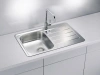 Кухонная мойка Alveus Line 80 NAT Хром 1066750