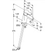 Смеситель для раковины Kludi Pure Easy 370280565 Хром