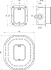Скрытая часть для смесителя Ravak R-box RB 070.50 X070052