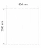 Штора для ванной WasserKraft Ammer SC-70102