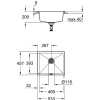 Кухонная мойка Grohe K700 серый 31654AT0