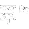 Термостат для ванны Ideal Standard Ceratherm T25 A7544XG