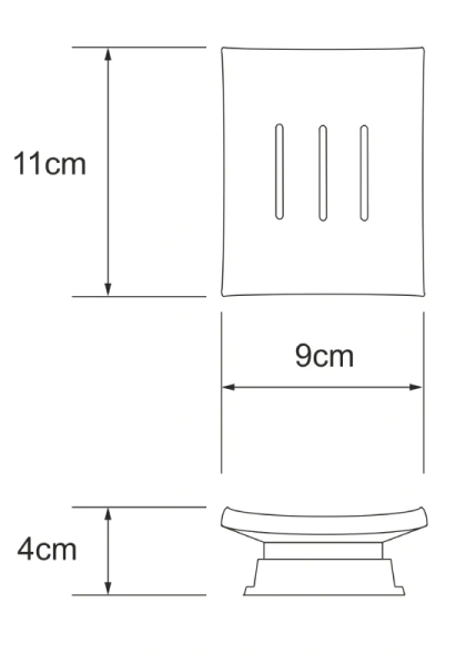 Мыльница WasserKraft Amper K-5429