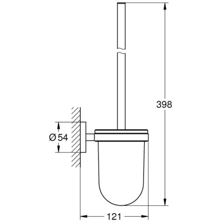 Ёршик Grohe Essentials 40374GN1