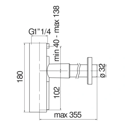 Сифон для раковины Nobili AV00107/10CR