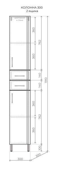 Колонна Style Line Эко Стандарт 30